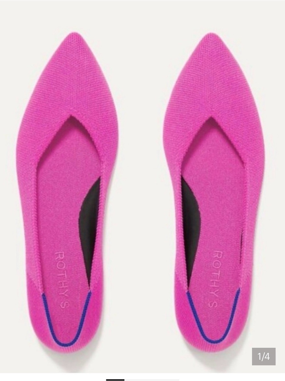Rothy’s the Point in Dragonfruit size 10.5